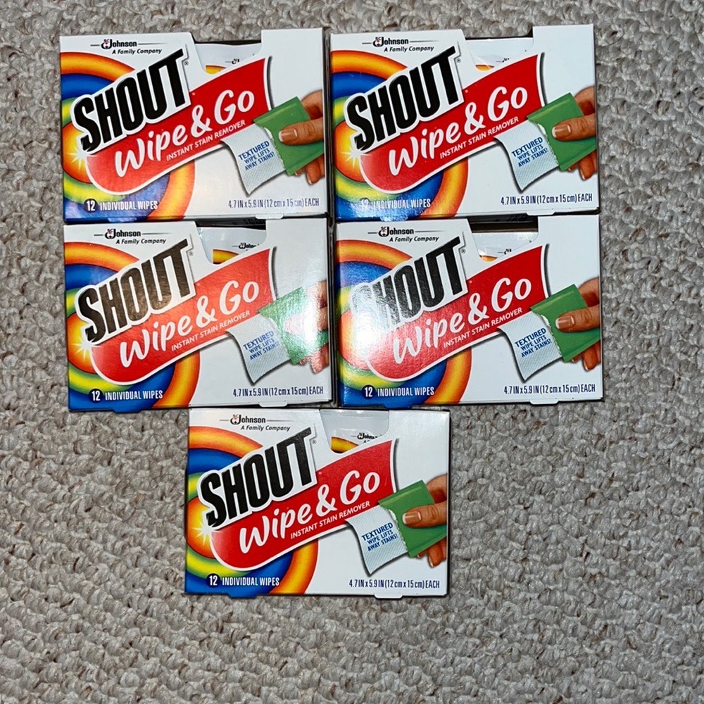 Shout Wipes